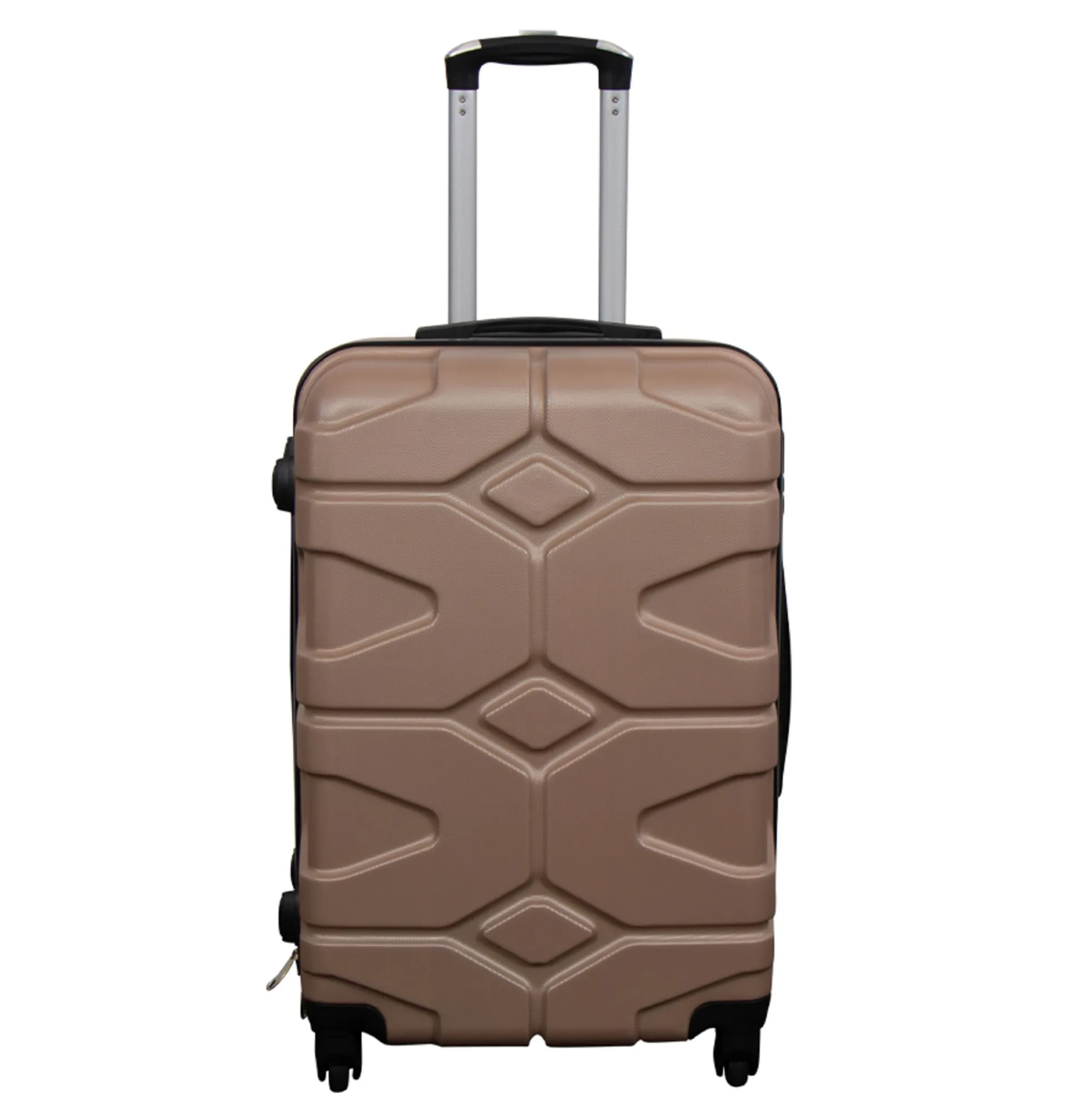Kuffert tilbud - Hardcase - Str. Medium - Military Sand - Smart rejsekuffert