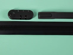 Kuffert tilbud - Hardcase - Str. Medium - Diamant turkis - Smart rejsekuffert