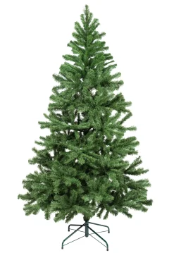 Kunstigt juletræ - Højde 180 cm - Flot og grønt juletræ - På metalfod