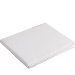 Kuvertlagen med U-split - 210x210 cm - Splitlængde 80 cm - Hvid - 100% Bomuldssatin - Borås Cotton