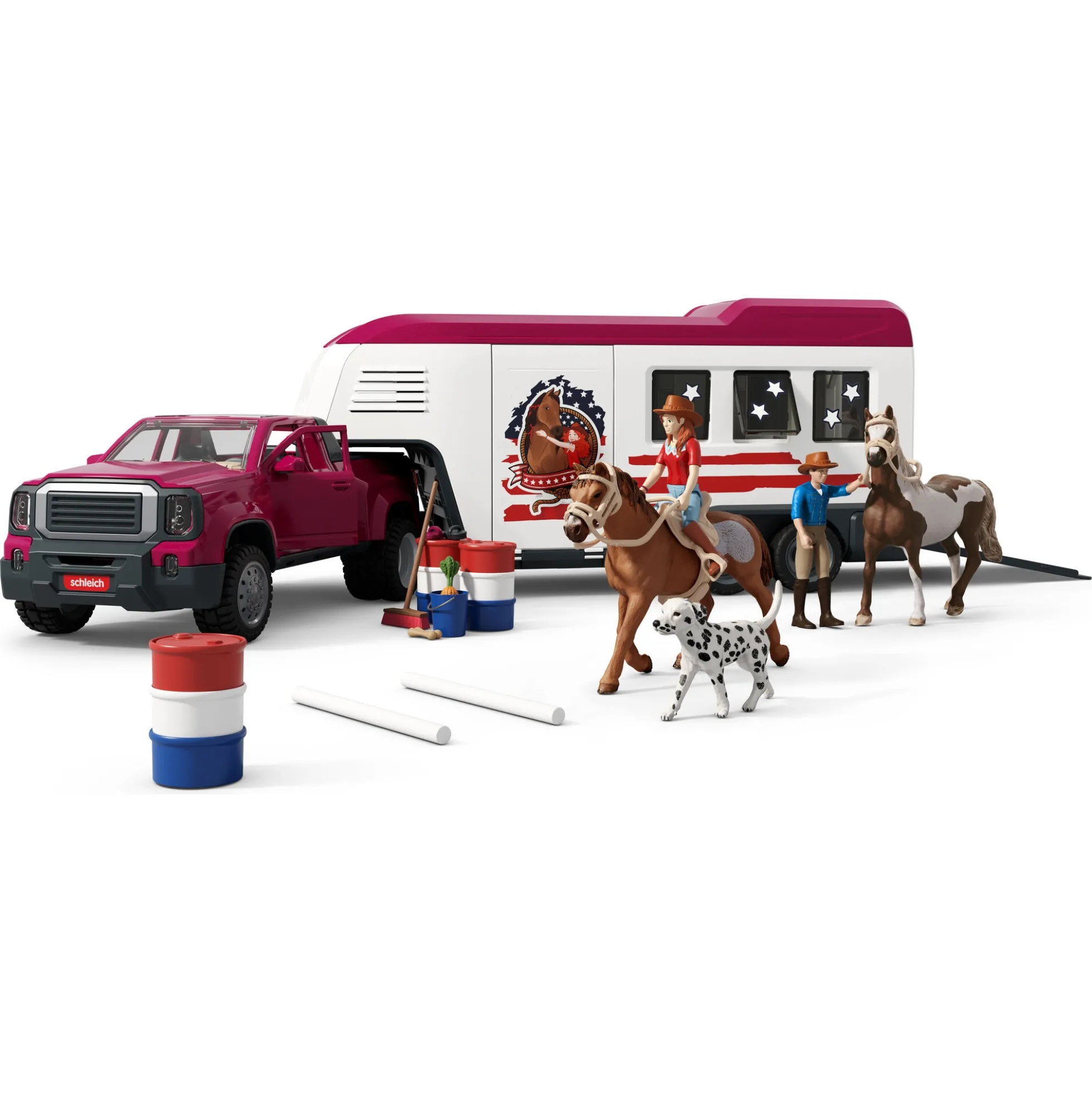 Lakeside lastbil og trailer - 42705 - Schleich Horse Club