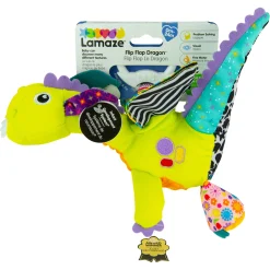 Lamaze Flip Flap Dragon aktivitetslegetøj - 0 Fra mdr.