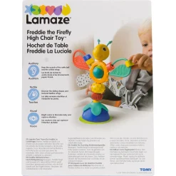 Lamaze Freddie the Firefly højstolslegetøj - Fra 0 mdr.