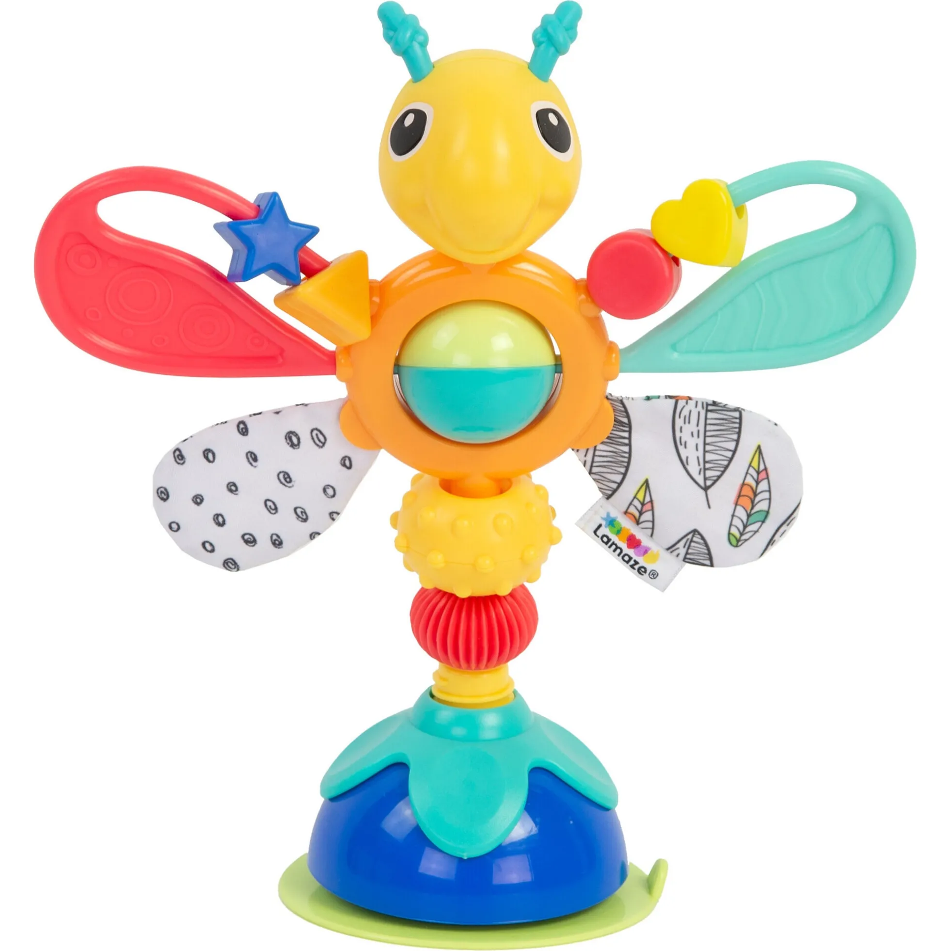 Lamaze Freddie the Firefly højstolslegetøj - Fra 0 mdr.