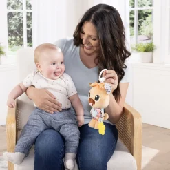 Lamaze Lovey the Pug Clip & Go sanselegetøj - Fra 0 mdr