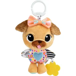 Lamaze Lovey the Pug Clip & Go sanselegetøj - Fra 0 mdr