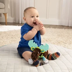 Lamaze Mortimer elgen aktivitetslegetøj - Fra 0 mdr.