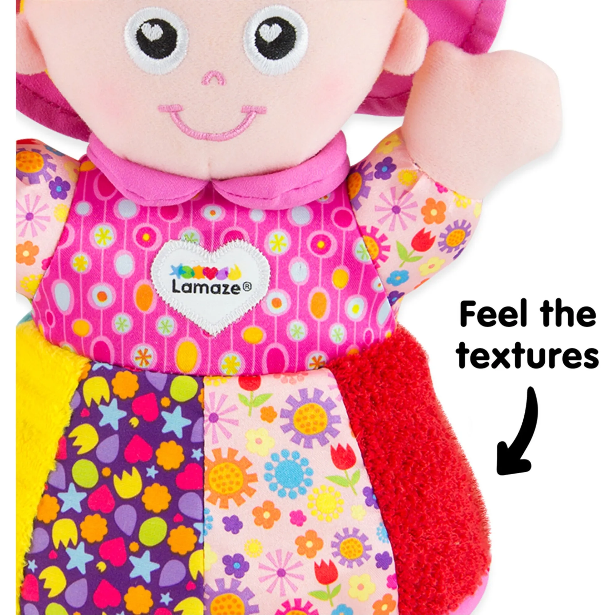 Lamaze My Friend Emily blød aktivitetsdukke - Fra 0 mdr.