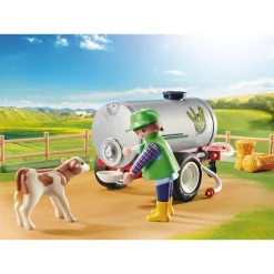 Lasttraktor med vandtank - PL70367 - PLAYMOBIL Country