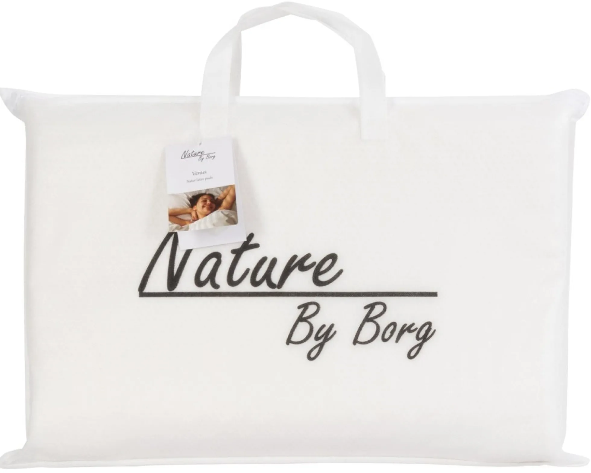 Latex hovedpude - Trykaflastende ergonomisk pude - Talalay natur latex pude - Nature By Borg Venus