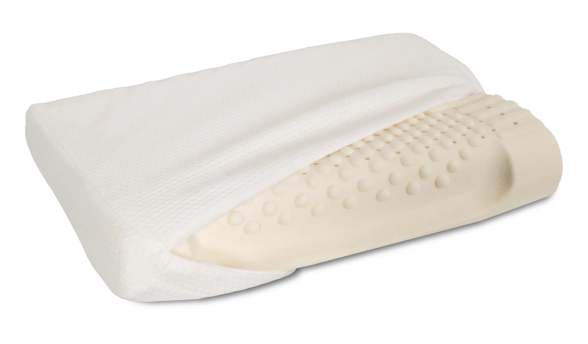 Latex hovedpude - Trykaflastende ergonomisk pude - Talalay natur latex pude - Nature By Borg Venus
