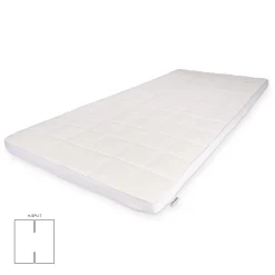 Latex H-split topmadras - 180x200 cm - 5 cm høj - Latex & naturlatex - Zen sleep topmadras til elevationsseng