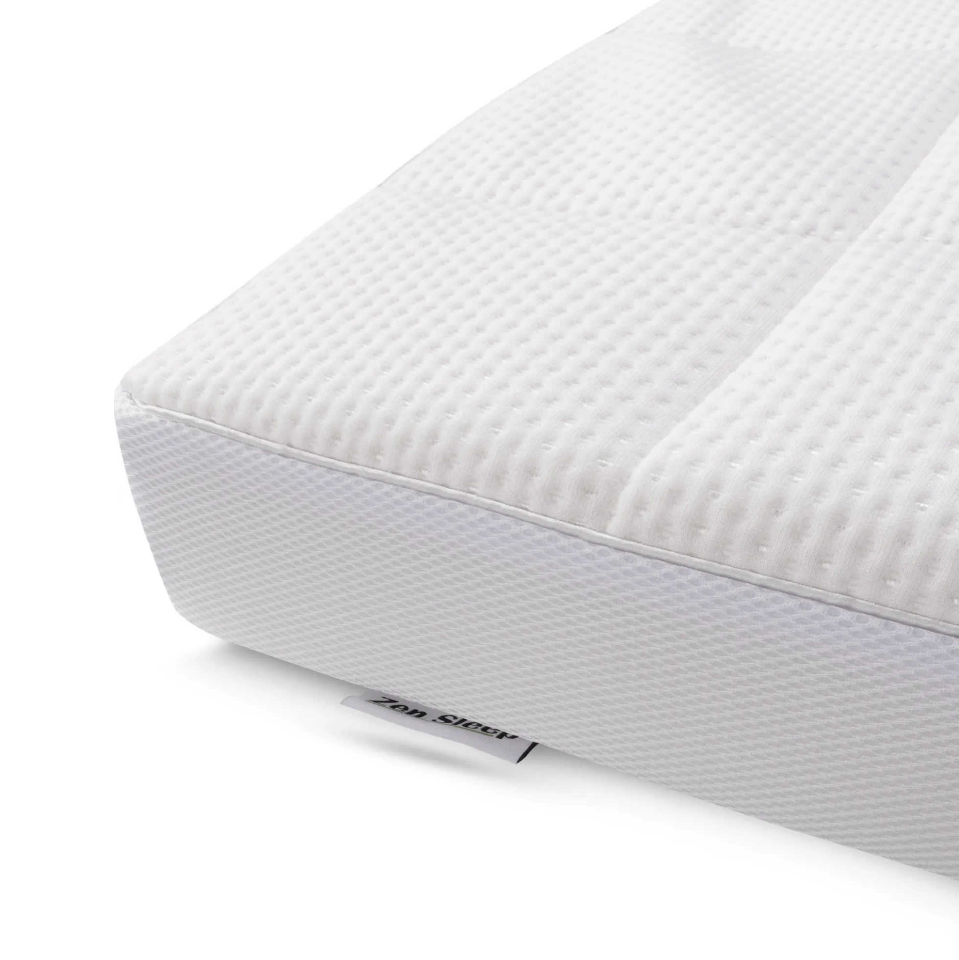 Latex U-split topmadras - 180x200 cm - 8 cm høj - Latex & naturlatex - Zen sleep topmadras til elevationsseng