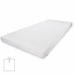 Latex U-split topmadras - 180x200 cm - 8 cm høj - Latex & naturlatex - Zen sleep topmadras til elevationsseng