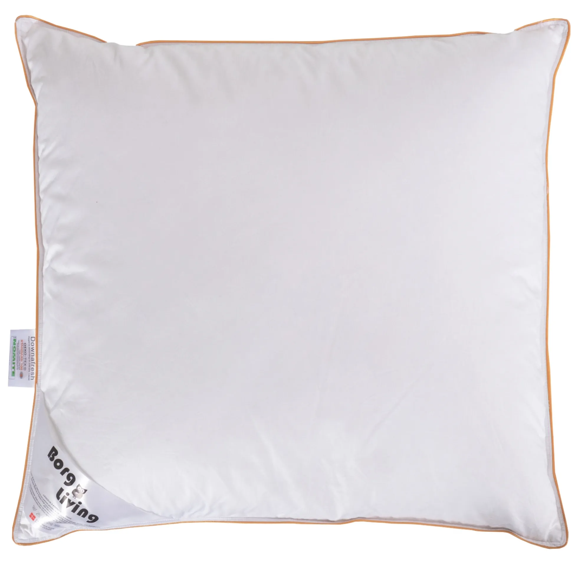Lav gåseduns hovedpude - Hovedpude med gåsedun - 60x63 cm - 3 kammer pude - Borg Living