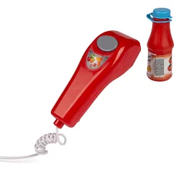 Legekasseapparat med scanner, mikrofon og butikstilbehør - 20 dele