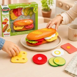 Legemad baguette med velcro - 10 dele