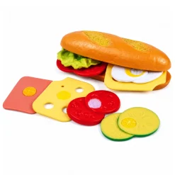 Legemad baguette med velcro - 10 dele