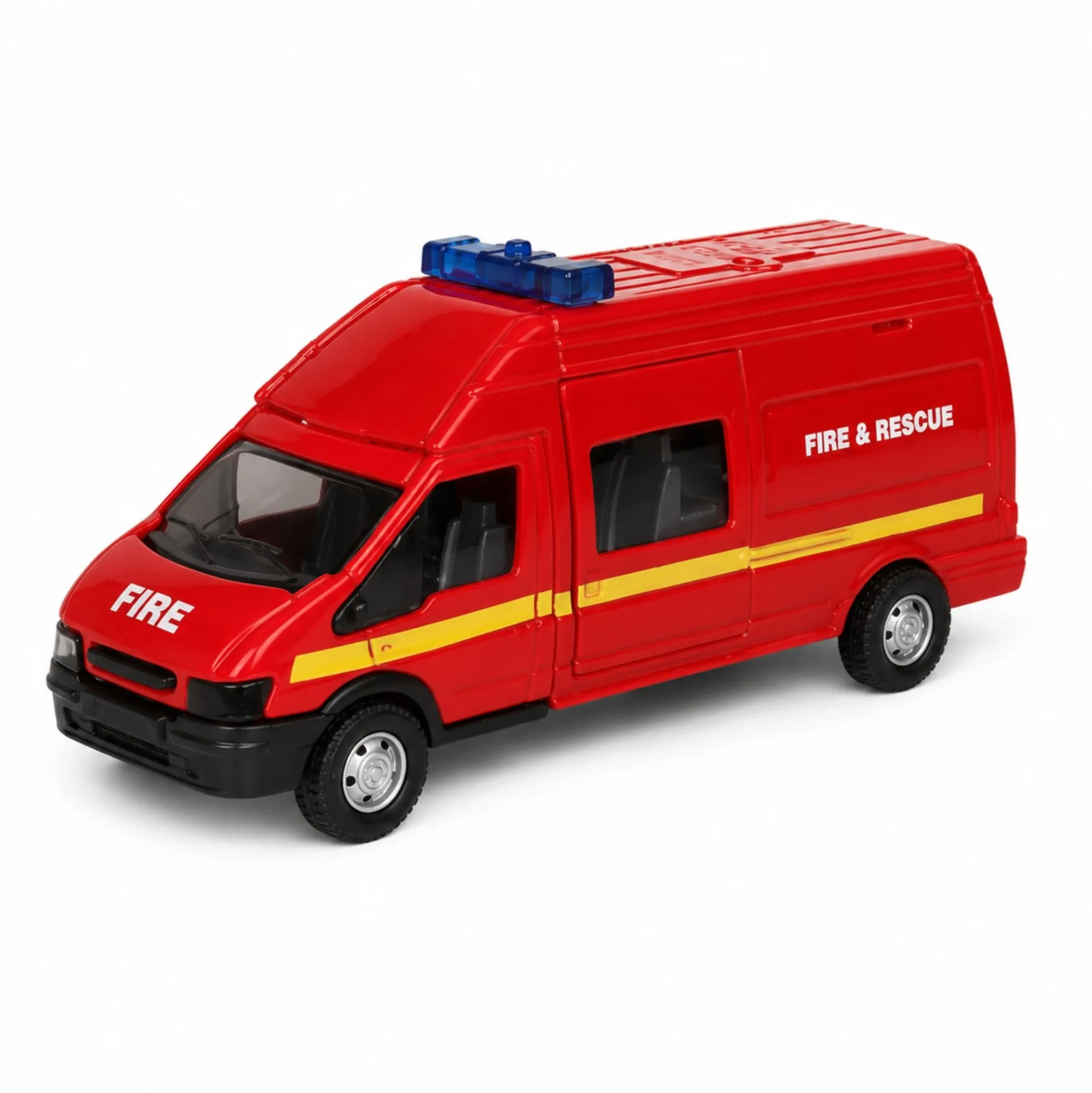 Legetøjs brandkøretøj med lys og lyd - 22 cm