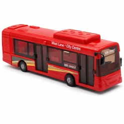 Legetøjsbus - Rød - 23 cm