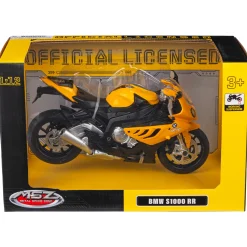 Legetøjs motorcykel - Gul - MSZ