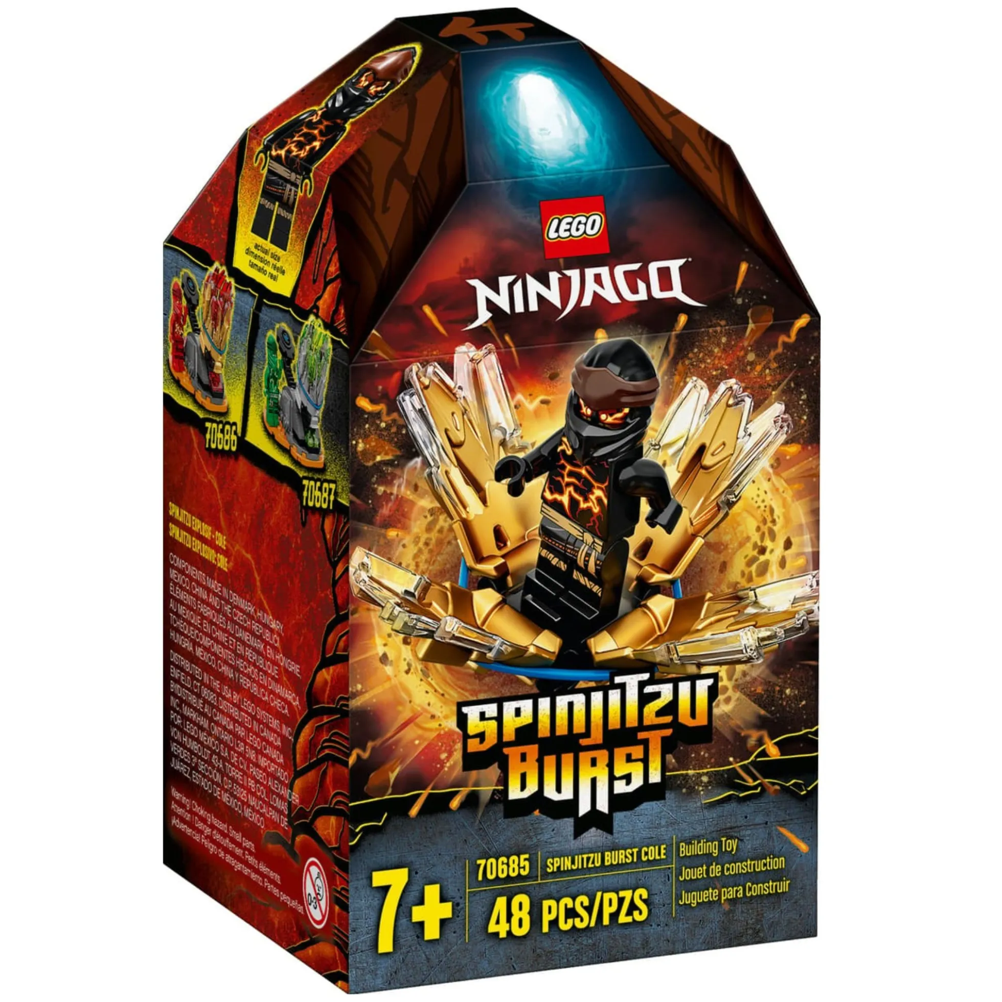 LEGO Ninjago - Spinjitzu-drøn – Cole - 70685