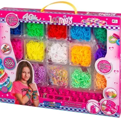 Loom bands med over 2000 elastikker