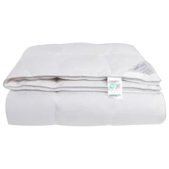 Luksus helårsdyne - 100% fine moskusdun - 140x200 cm - Nordstrand Home moskusdyne med bomuldssatin bolstre