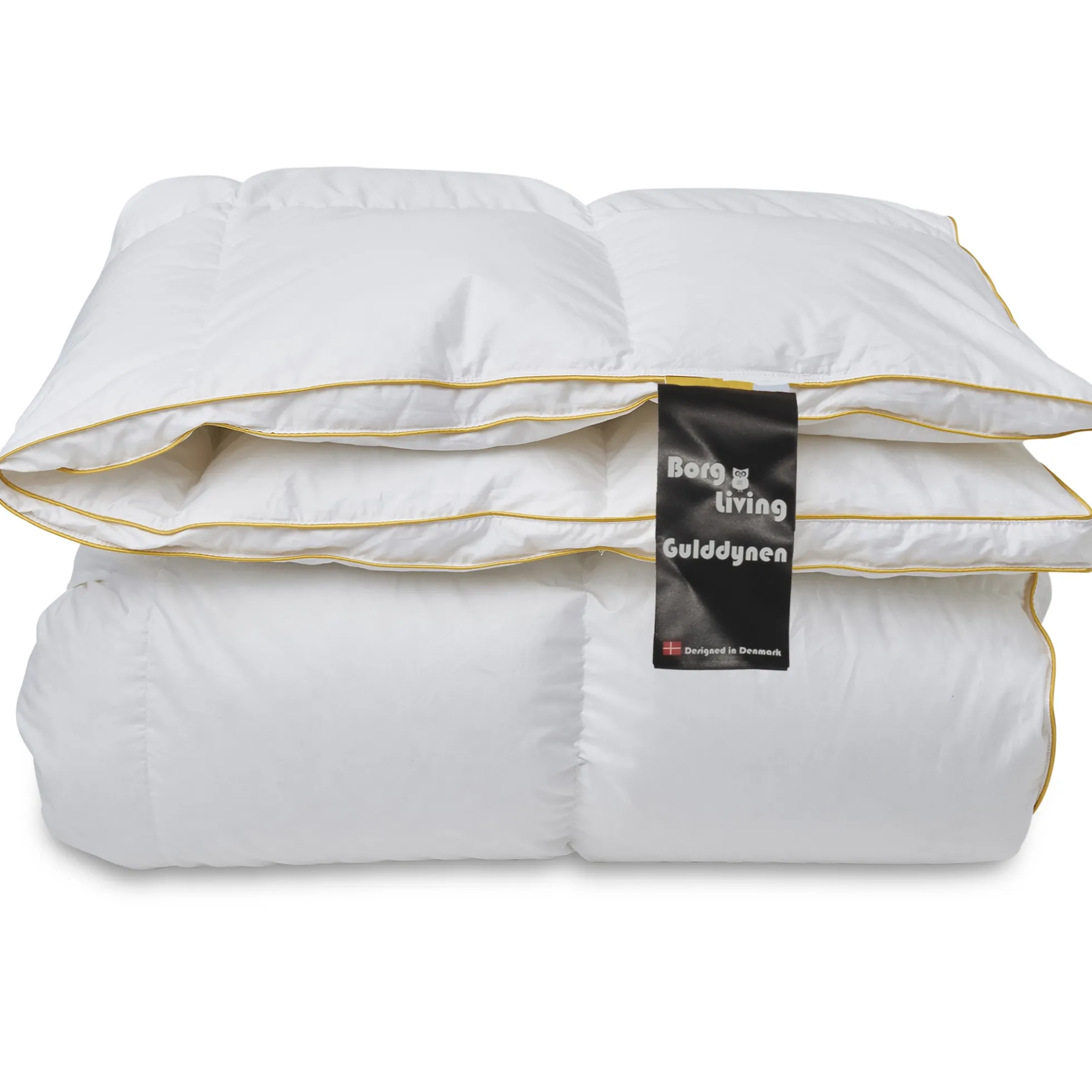 Luksus vinterdyne - 100% gåsedunsdyne - 140x200 cm - Borg Living Gulddynen