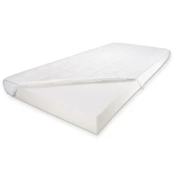 Madraskile til børn - 70x20 cm - Højde 12 cm - tillægs madras - Skummadras med trykaflastende memoryskum - Premium By Borg
