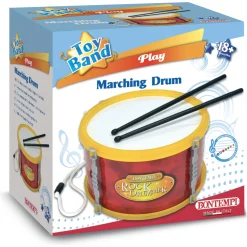 Marchtromme med skulderrem & trommestikker til børn - 21 cm - Bontempi musiklegetøj