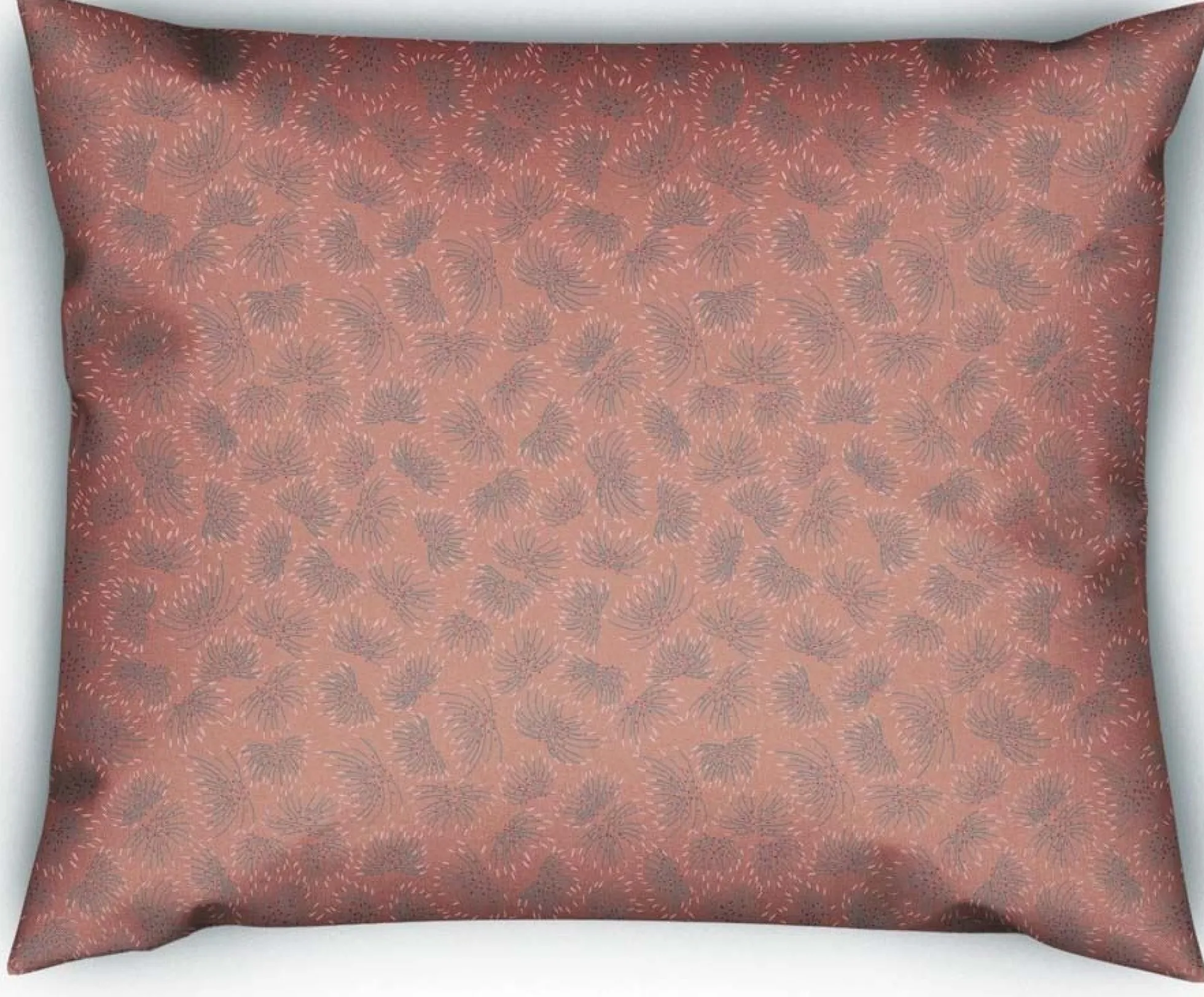 Marco polo sengetøj - 140x220 cm - Verin Coral pink - 2 i 1 sengesæt - 100% Bomuldssatin sengetøj - Marc O'Polo