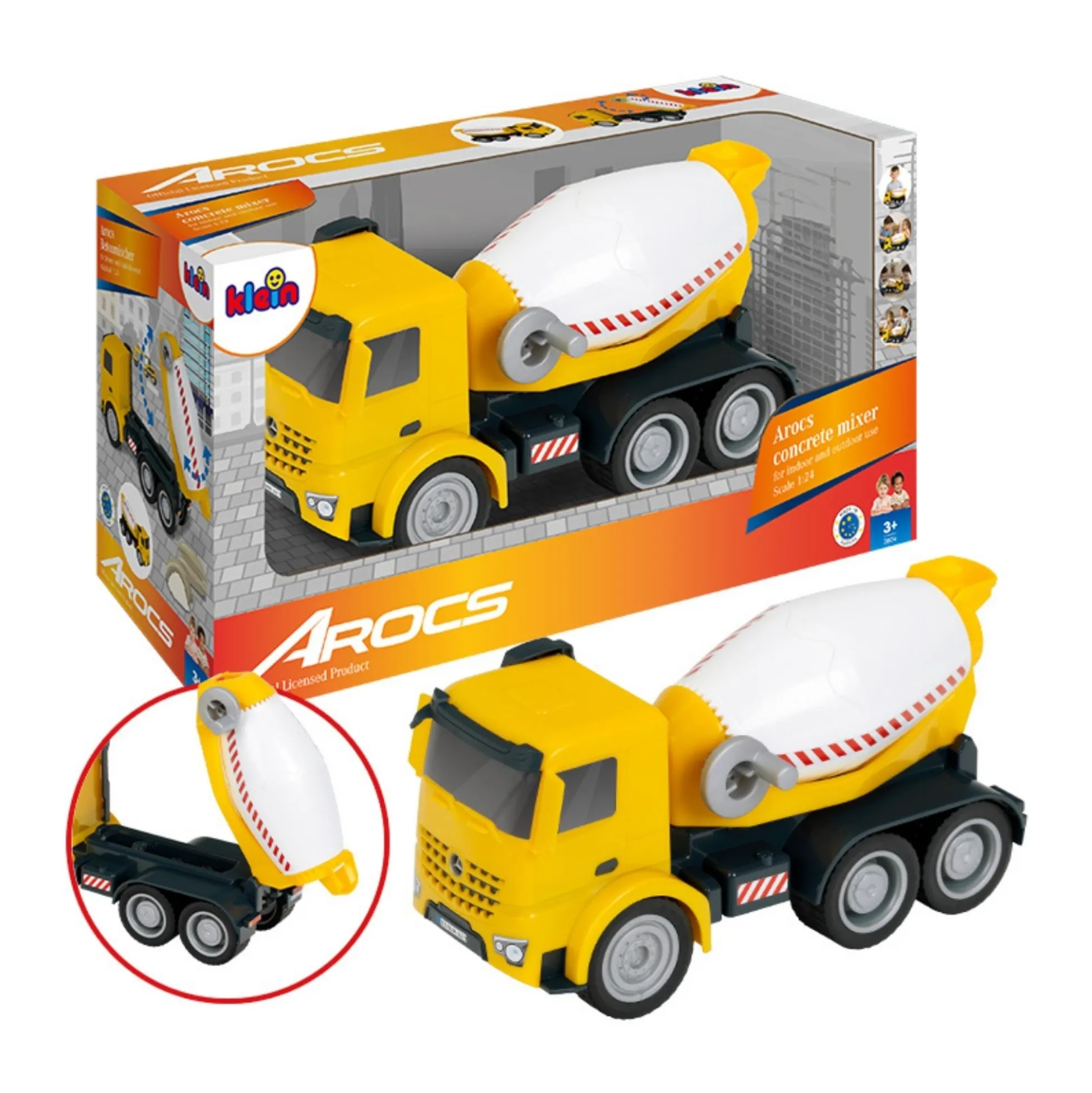 Mercedes-Benz Arocs betonblander 32x12x16 cm