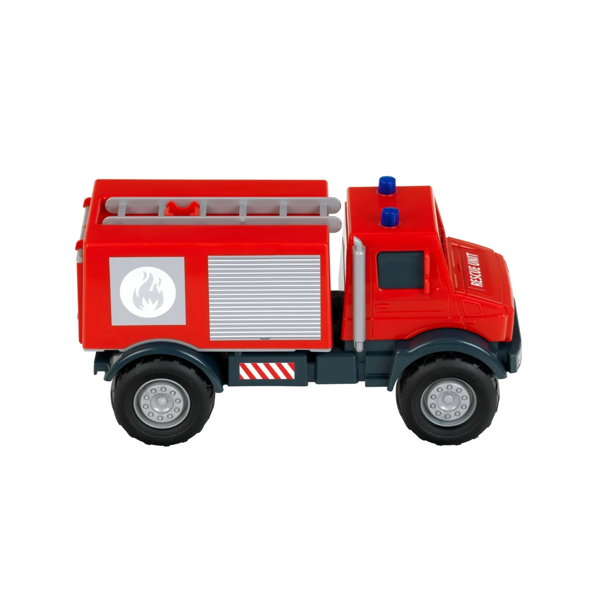 Mercedes-Benz Unimog brandbil 30x12x16 cm