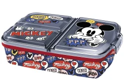 Mickey Mouse madkasse - Børnemadpakke med 3 rum
