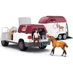 Mobil dyrlæge med trailer - 42704 - Schleich Horse Club