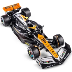 Modelbil - Formel 1 McLaren - Sort/Orange - Racerbil nr 81