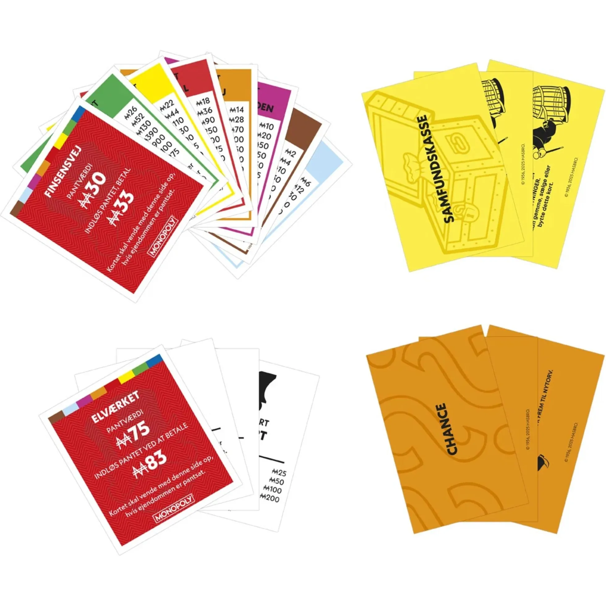 Monopoly Classic dansk familiespil - 2-6 spillere