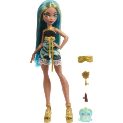 Monster High Buried Secrets overraskelsesdukke Assorteret - 5 tilbehørs dele - 30 cm