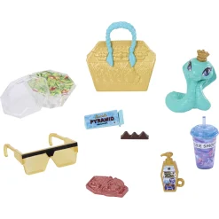 Monster High Cleo De Nile basisdukke - 8 tilbehørs dele - 30 cm