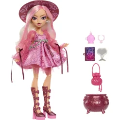 Monster High Moonspell Carina Song dukke - Magisk fantasy leg - 30 cm