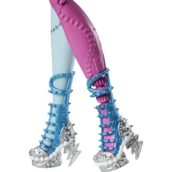 Monster High Scary Sweet Birthday Frankie Stein dukke - 8 tilbehørs dele - 30 cm