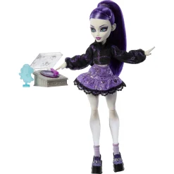 Monster High Self-Scare Secrets Spectra Vondergeist - 13 tilbehørs dele - 30 cm