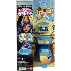 Monster High Self-Scare Secrets Frankie Stein - 13 tilbehørs dele - 30 cm