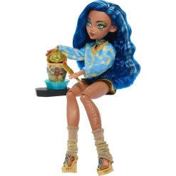Monster High Self-Scare Secrets Frankie Stein - 13 tilbehørs dele - 30 cm