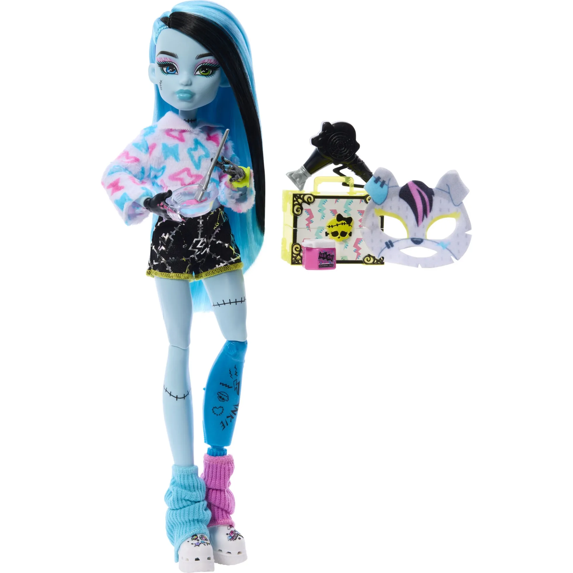 Monster High Self-Scare Secrets Cleo De Nile - 13 tilbehørs dele - 30 cm