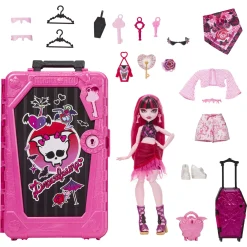 Monster High Skulltimate Secrets Draculaura dukke - Gore-geous Oasis - 19+ dele - 30 cm