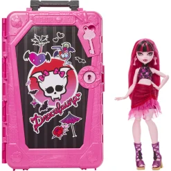 Monster High Skulltimate Secrets Draculaura dukke - Gore-geous Oasis - 19+ dele - 30 cm
