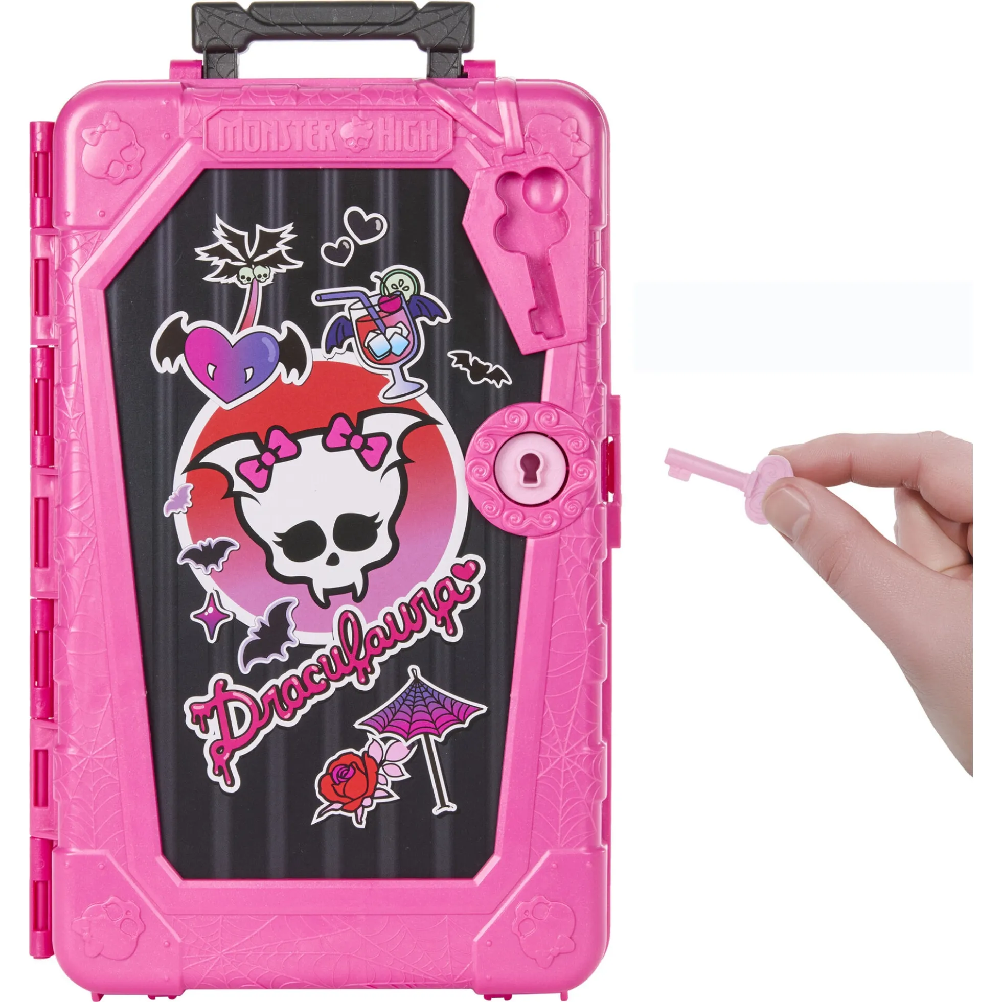 Monster High Skulltimate Secrets Draculaura dukke - Gore-geous Oasis - 19+ dele - 30 cm