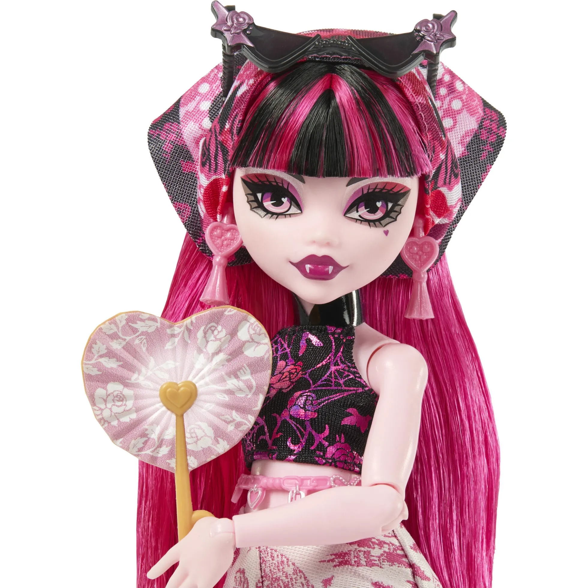 Monster High Skulltimate Secrets Draculaura dukke - Gore-geous Oasis - 19+ dele - 30 cm